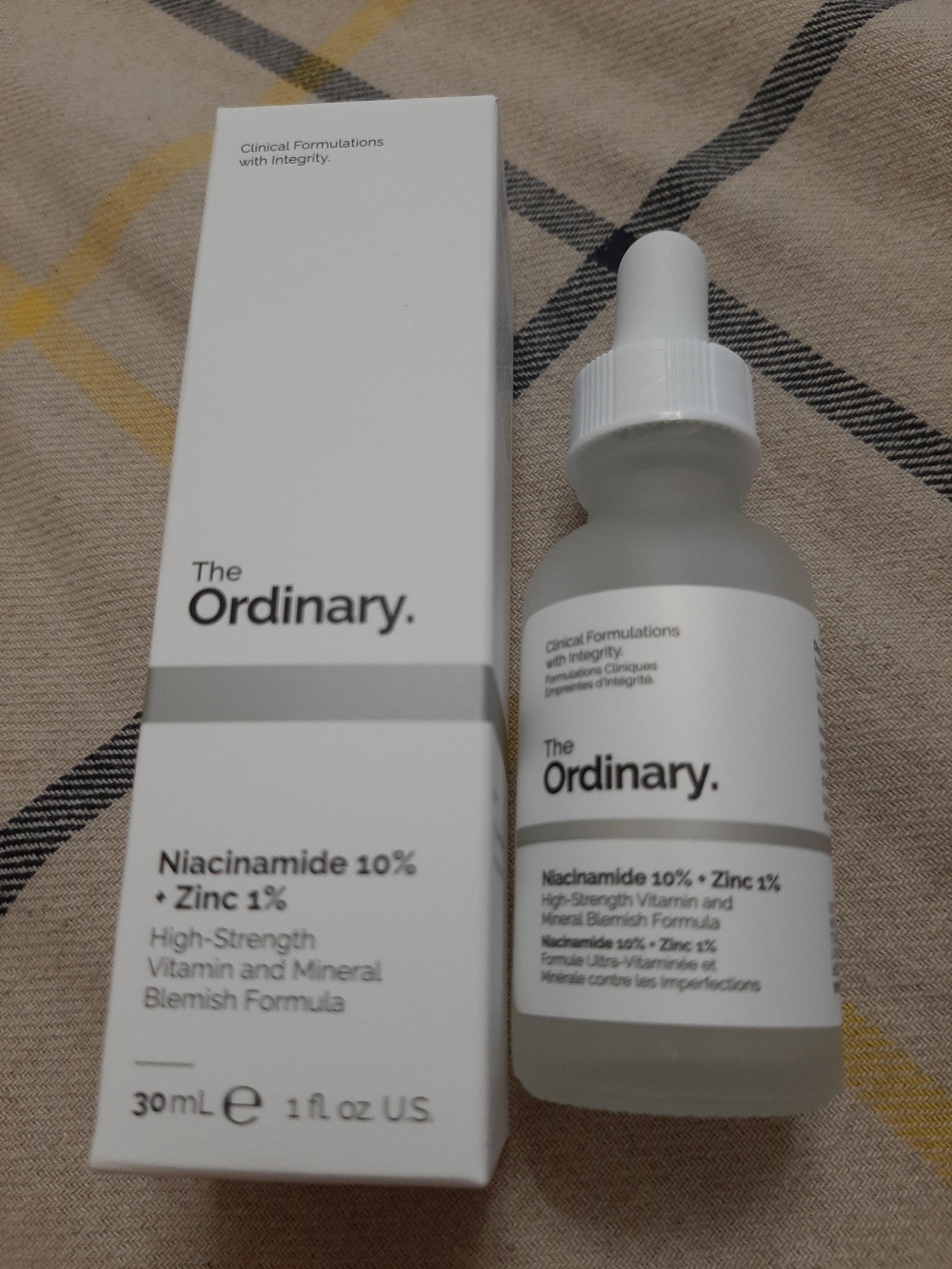 Сыворотка The ORDINARY Niacinamide 10%+ Zink 30 ml