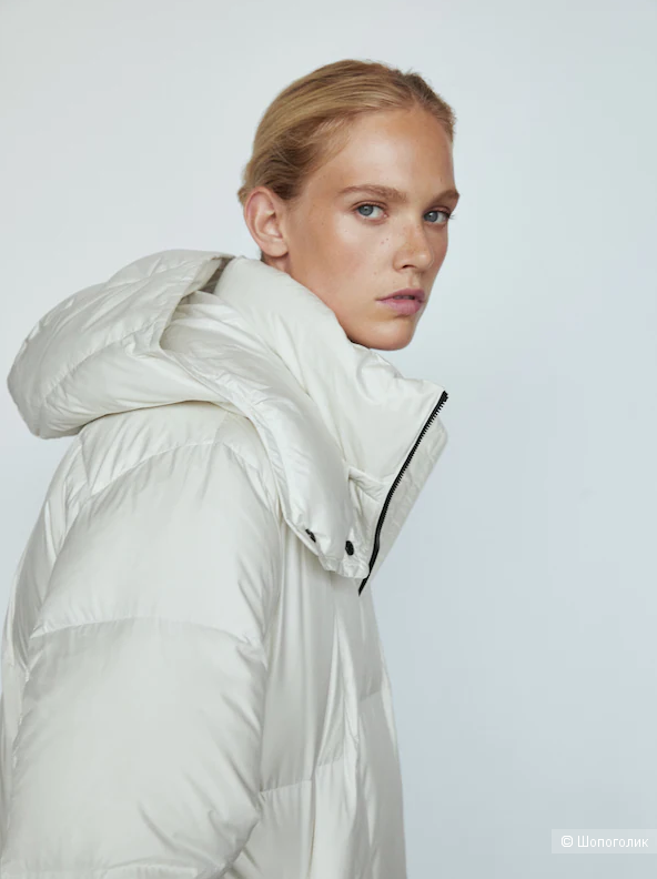 Удлиненный пуховик Massimo Dutti M\L 46\48\50