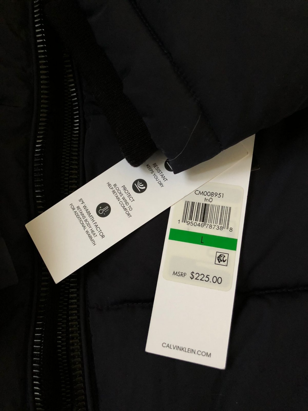 Мужская куртка Calvin Klein, p. L