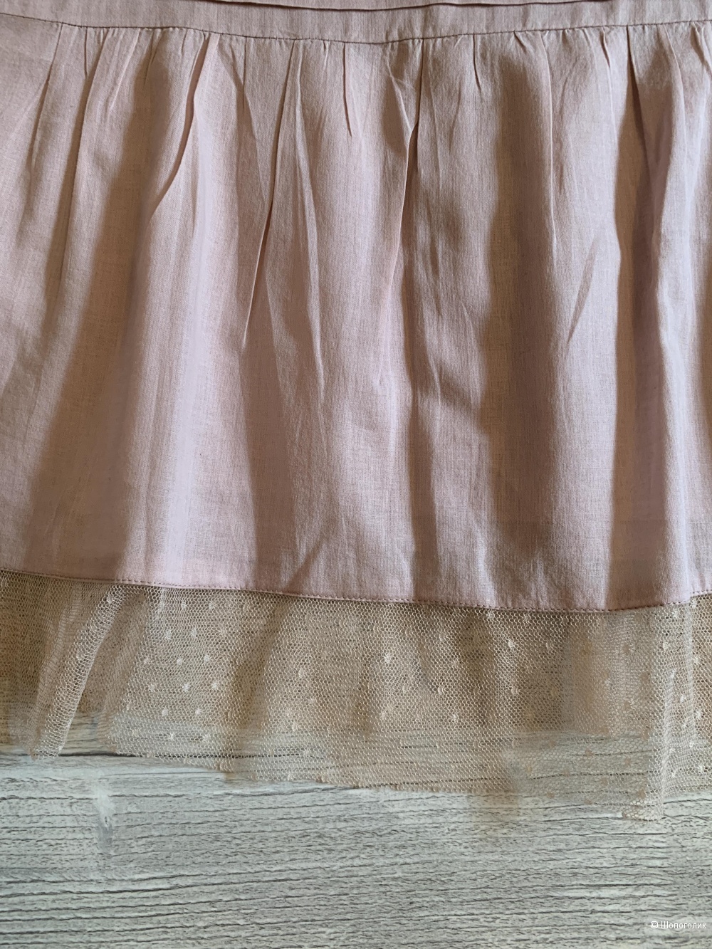 Платье из хлопка Soft Grey, р.34 eur