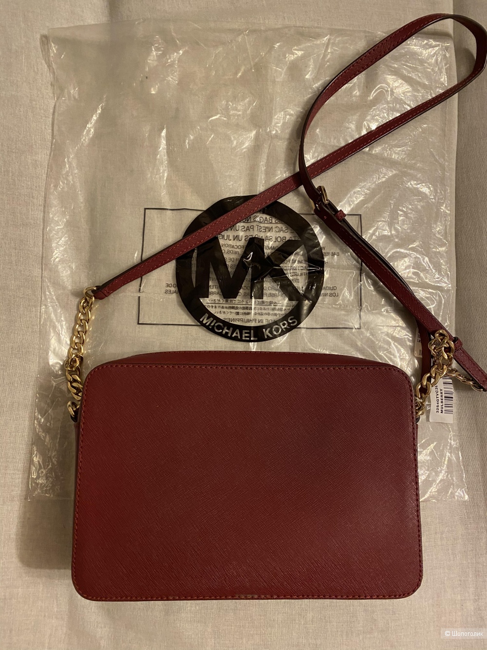 Сумка  crossbody Michael Kors mulberry