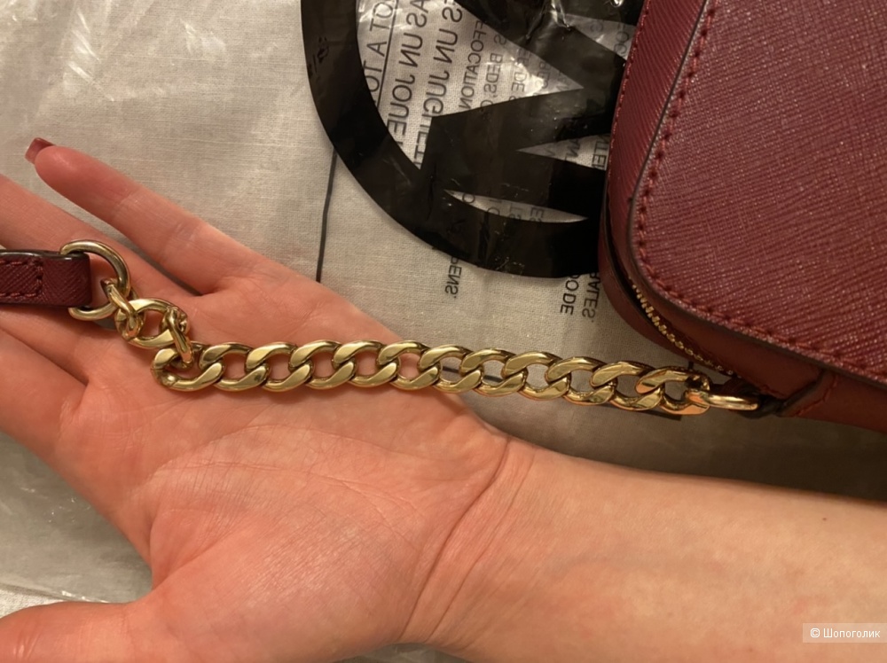 Сумка  crossbody Michael Kors mulberry