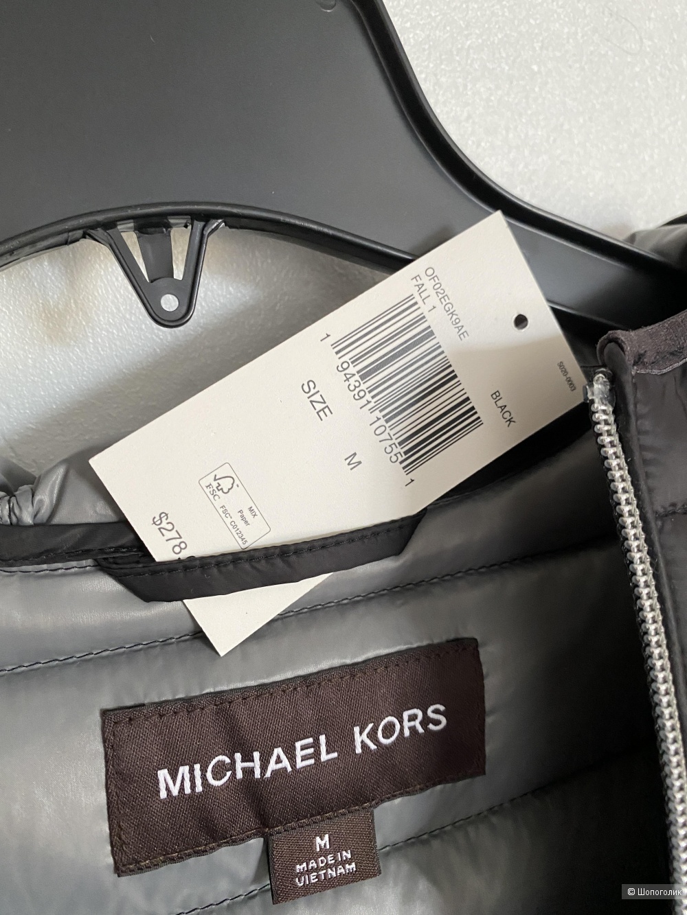 Куртка Michael Kors черного цвета, размер М