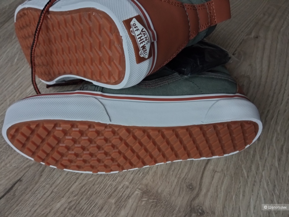 Кожаные кеды Vans размер 34,5