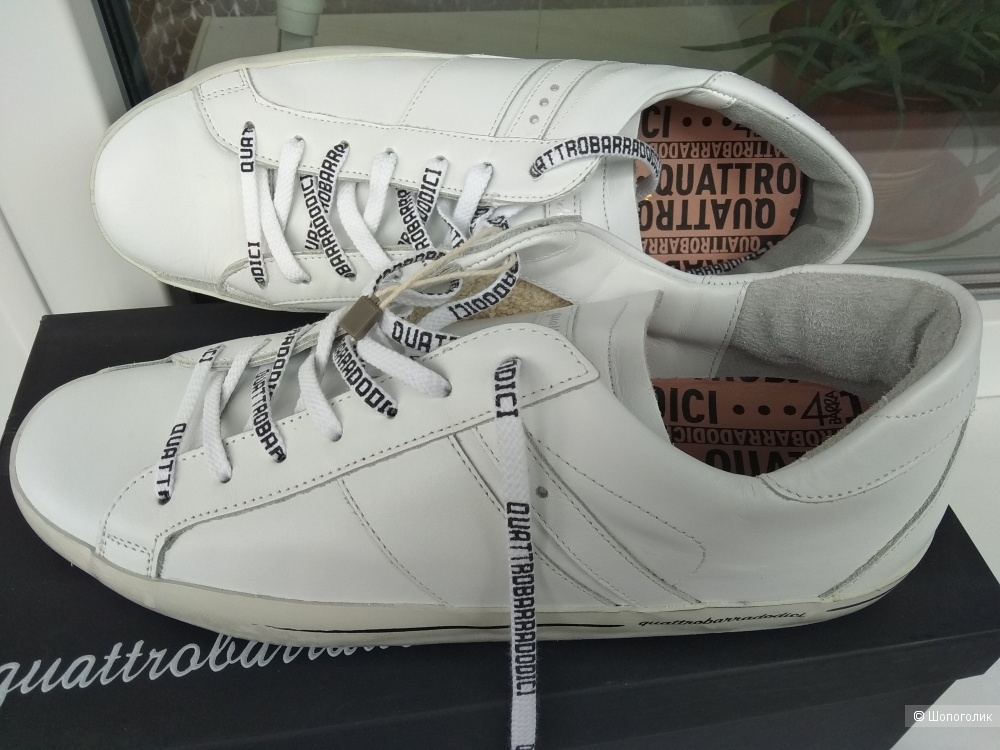 Кроссовки QUATTROBARRADODICI р.41 EU (41,5 рос) большемерят