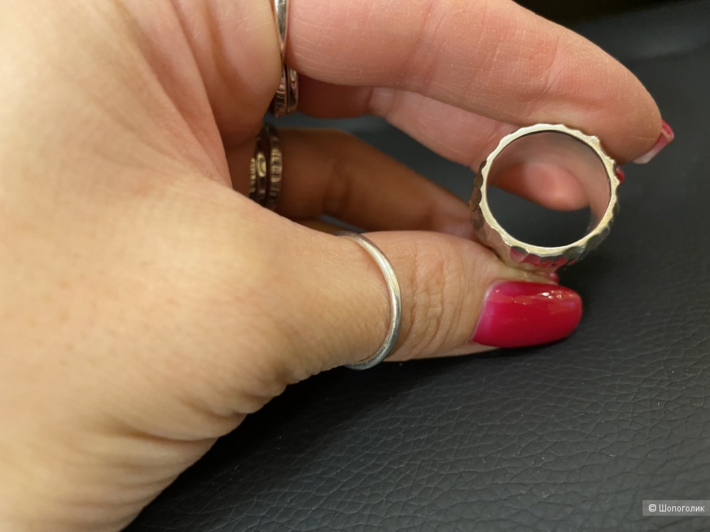 Кольцо серебро 925 пробы 16,5 размер