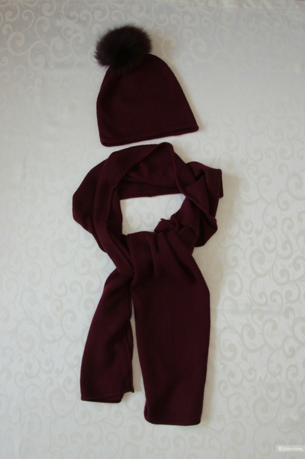 Комплект шапка + шарф Michael Kors one size