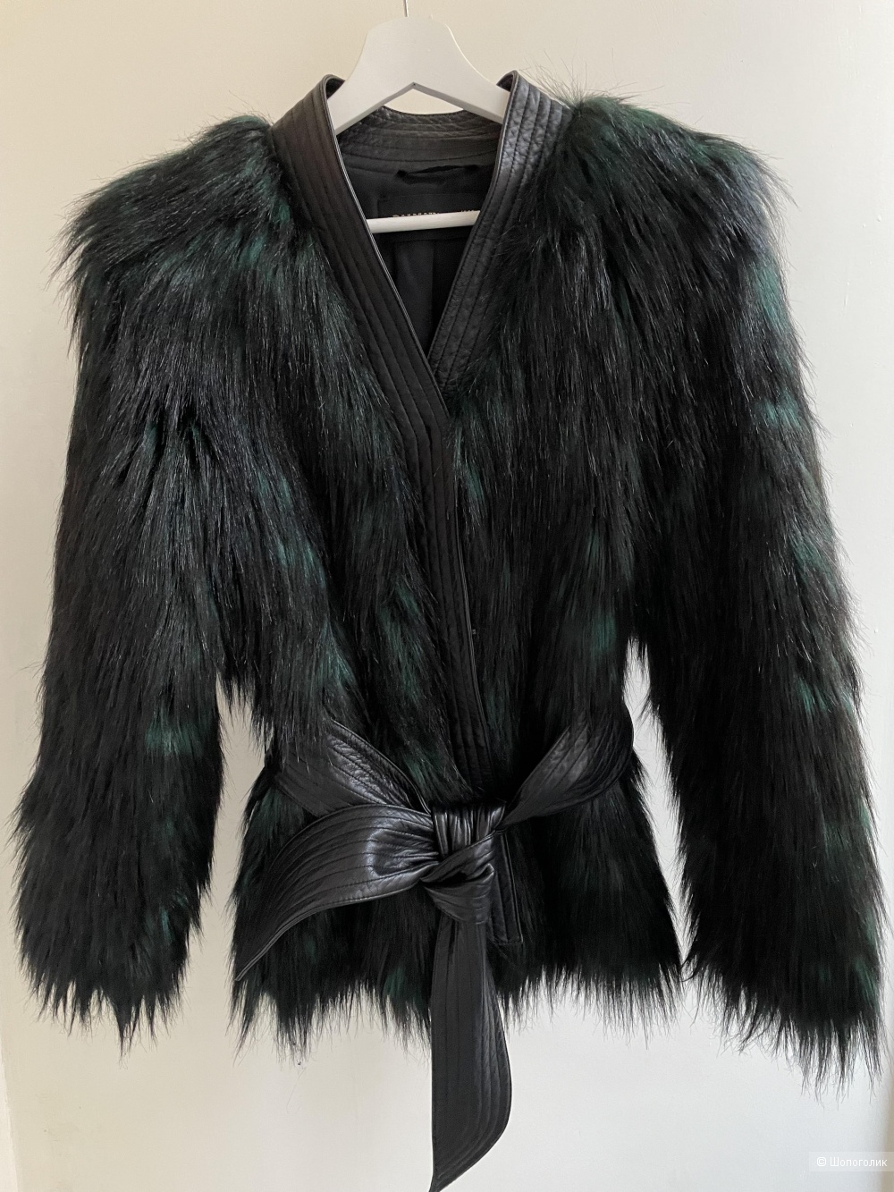 Шуба Balmain x H&M р-р XS-S