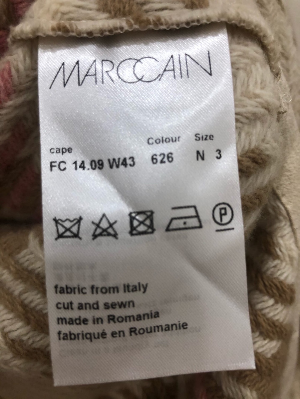 Пальто Marc Cain Collections. Размер 3