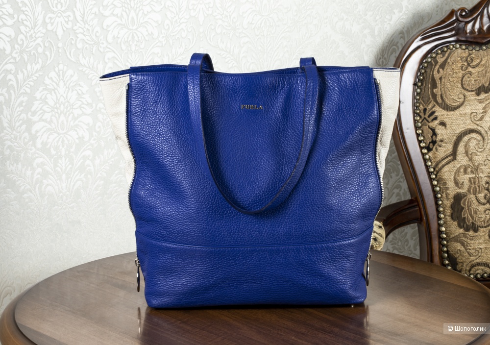 Сумка-тоут, - Furla (color block), medium.