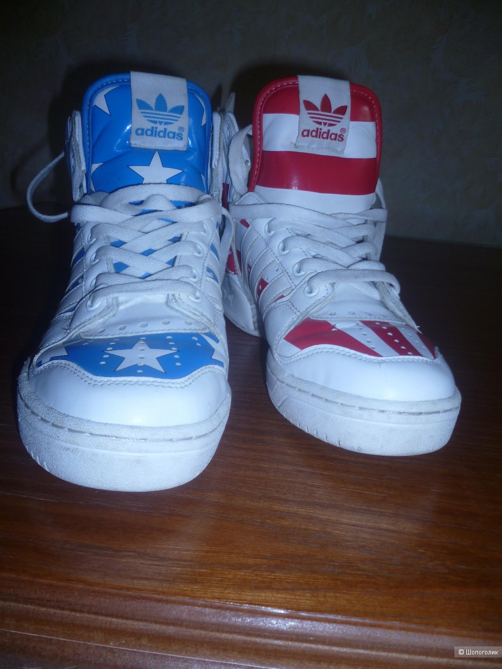 Adidas&Jeremy Scott-кроссовки унисекс, 41 р-р (модель Wings 2 )