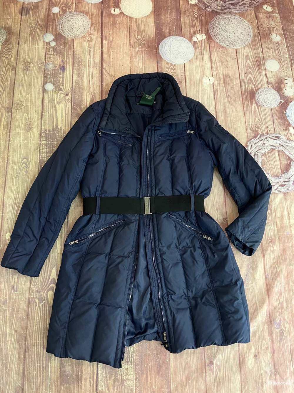 Пуховик пальто от Ralph Lauren М/L