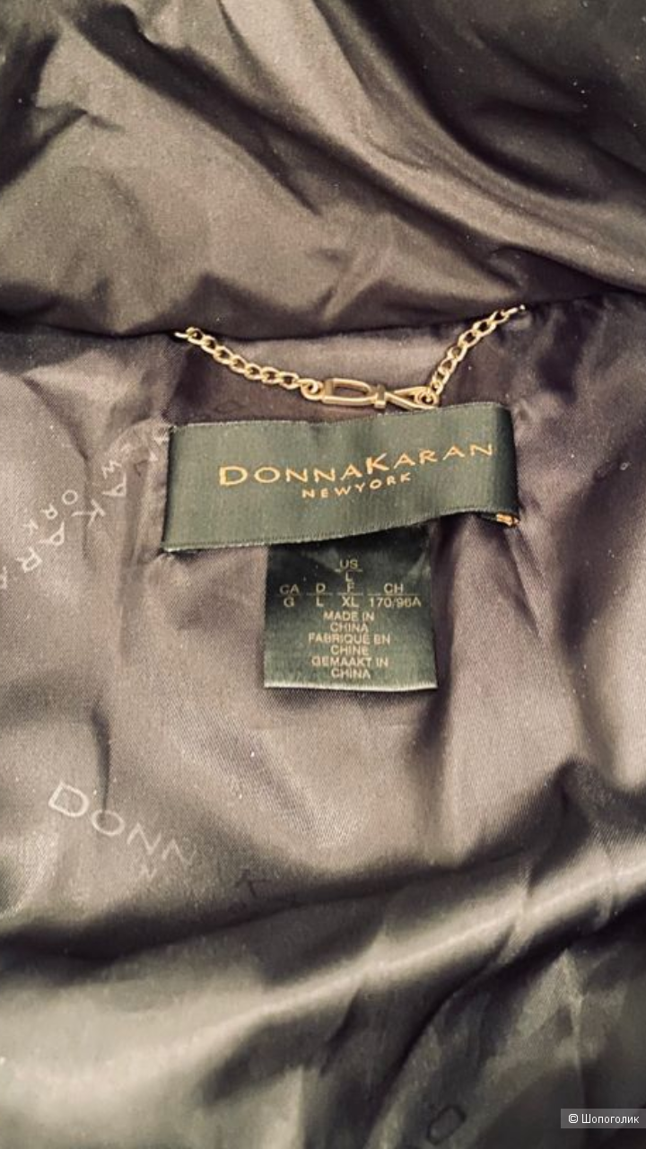 Пуховик Donna Karan, размер L.