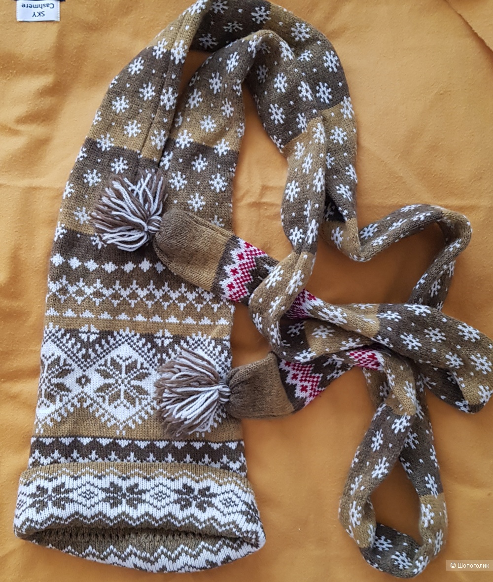 Шапка-шарф трансформер, 58-60 размер