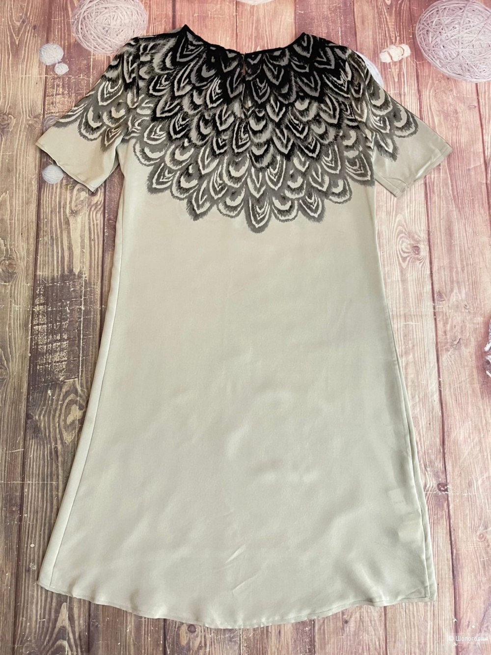Платье из шелка от BCBGMAXAZRIA S