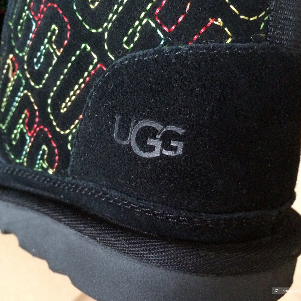 Ботинки UGG Neumel II Graphic Stitch Black размер 36