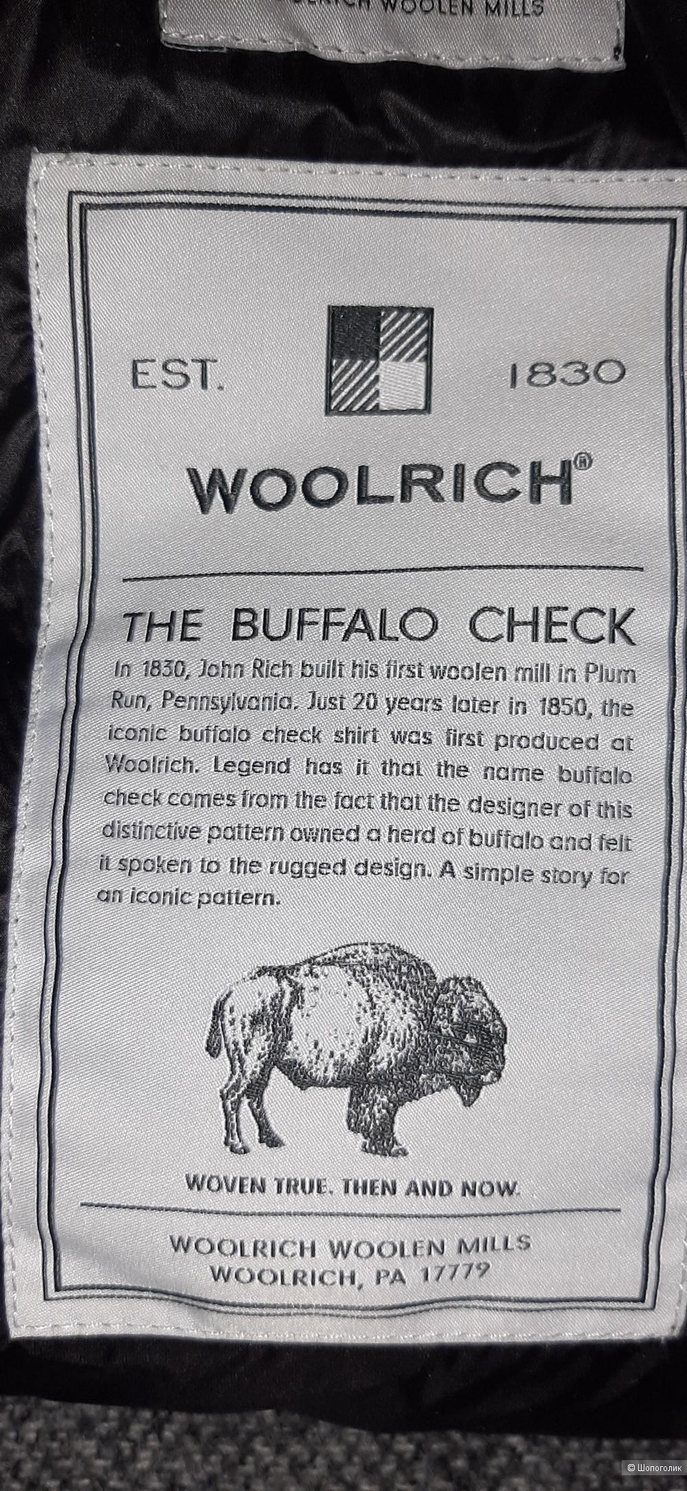 Парка пуховая Woolrich, S на M-L