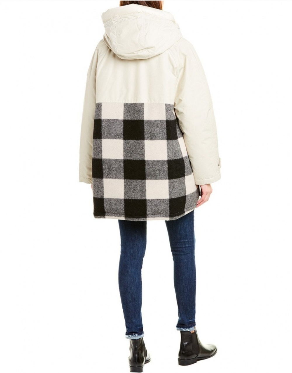 Парка пуховая Woolrich, S на M-L