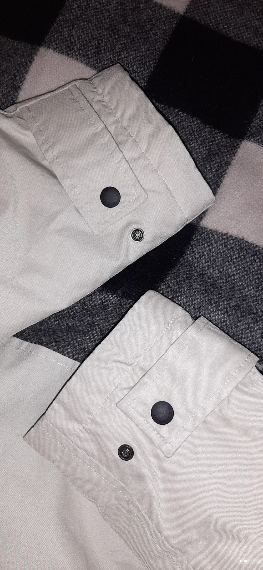 Парка пуховая Woolrich, S на M-L