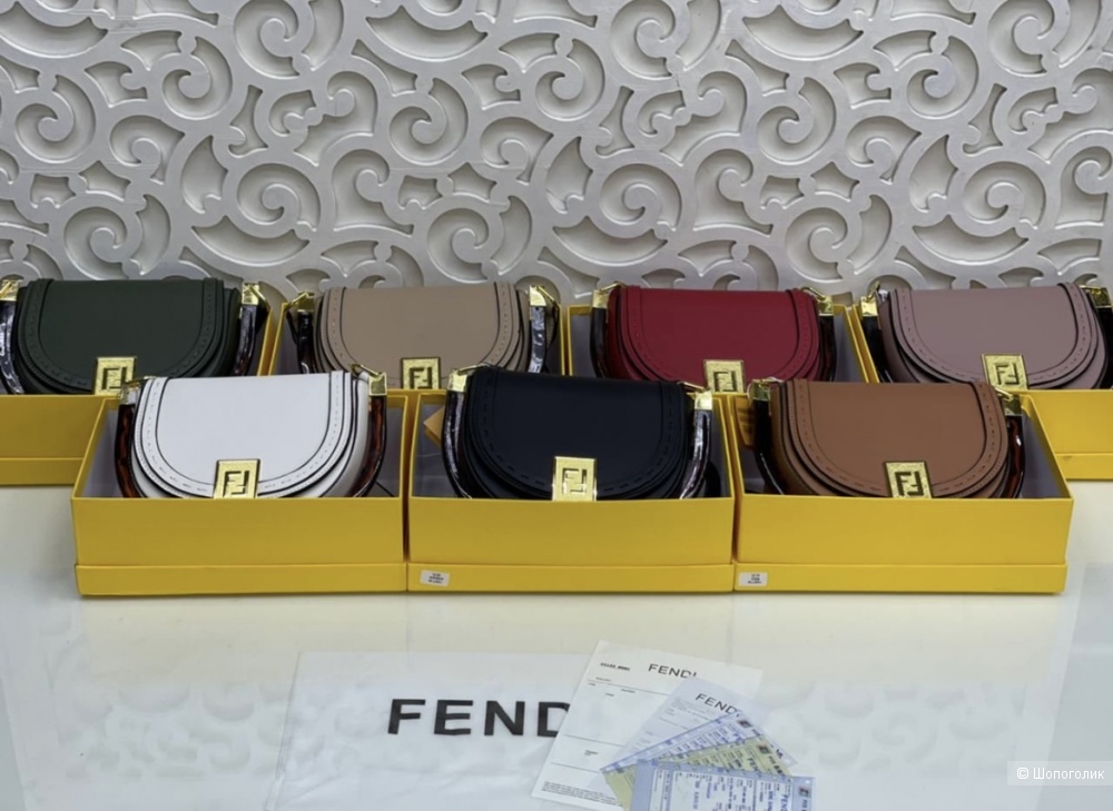 Сумка в стиле Fendi moonlight, one size