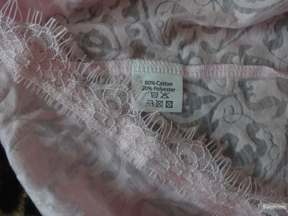 Комплект: халат и сорочка, размер 44