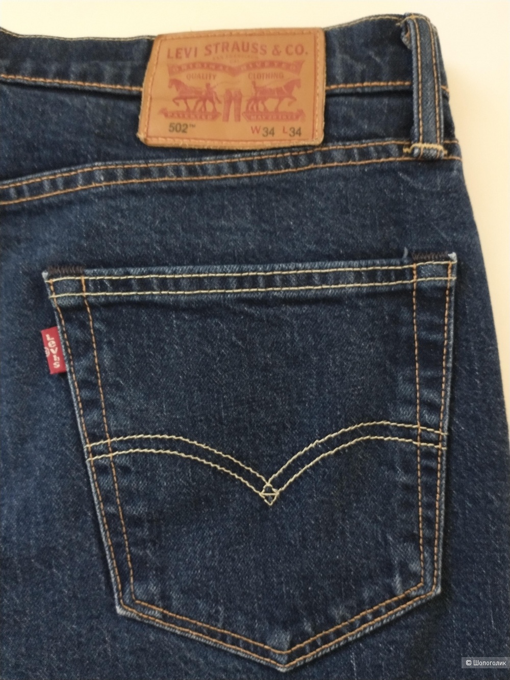Мужские джинсы levi's, размер 34-34