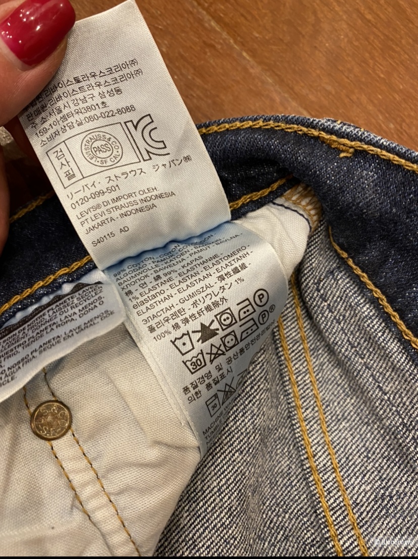 Джинсы Levi’s размер W25