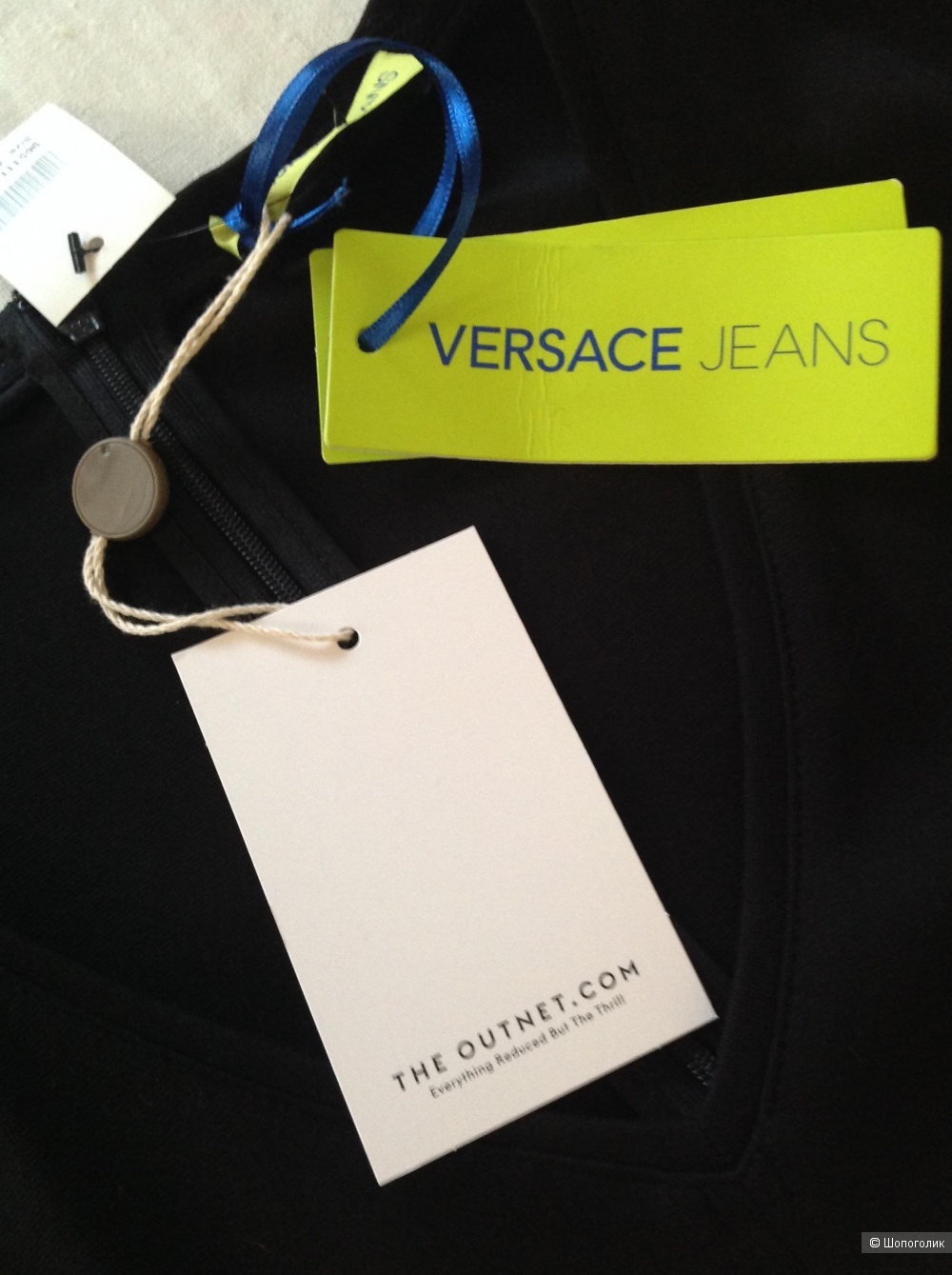 Платье VERSACE Jeans, размер 48 it, на 44-46-48 размер