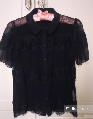 Шелковая блузка Dolce & Gabbana 40 размер
