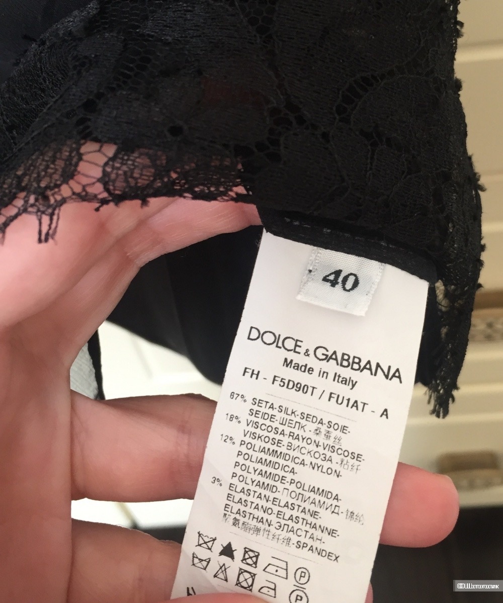 Шелковая блузка Dolce & Gabbana 40 размер