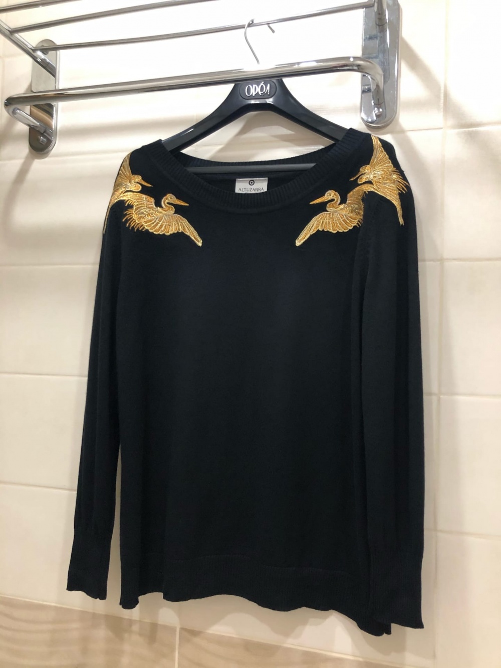 Джемпер Altuzarra For Target Golden Cranes Sweater.Размер М-L.