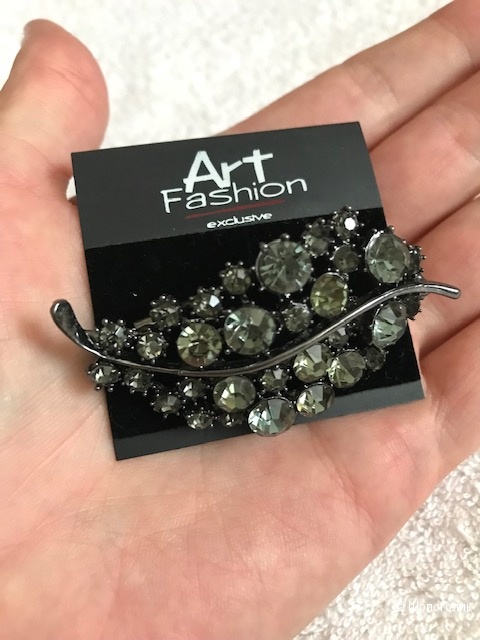 Брошь-листик Art Fashion Exclusive. One size