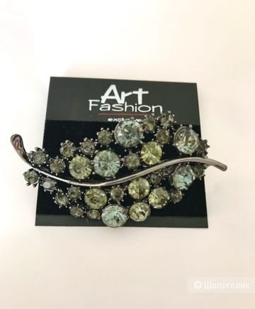 Брошь-листик Art Fashion Exclusive.  One size