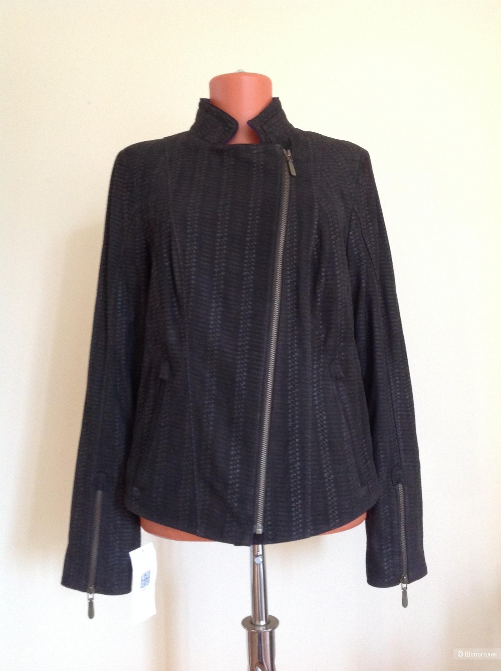 Кожаная куртка Marengo, размер 44 eur, на 44-46-48