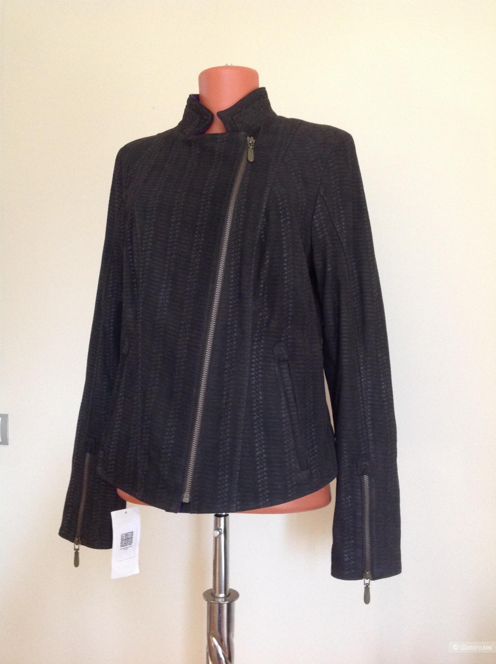 Кожаная куртка Marengo, размер 44 eur, на 44-46-48