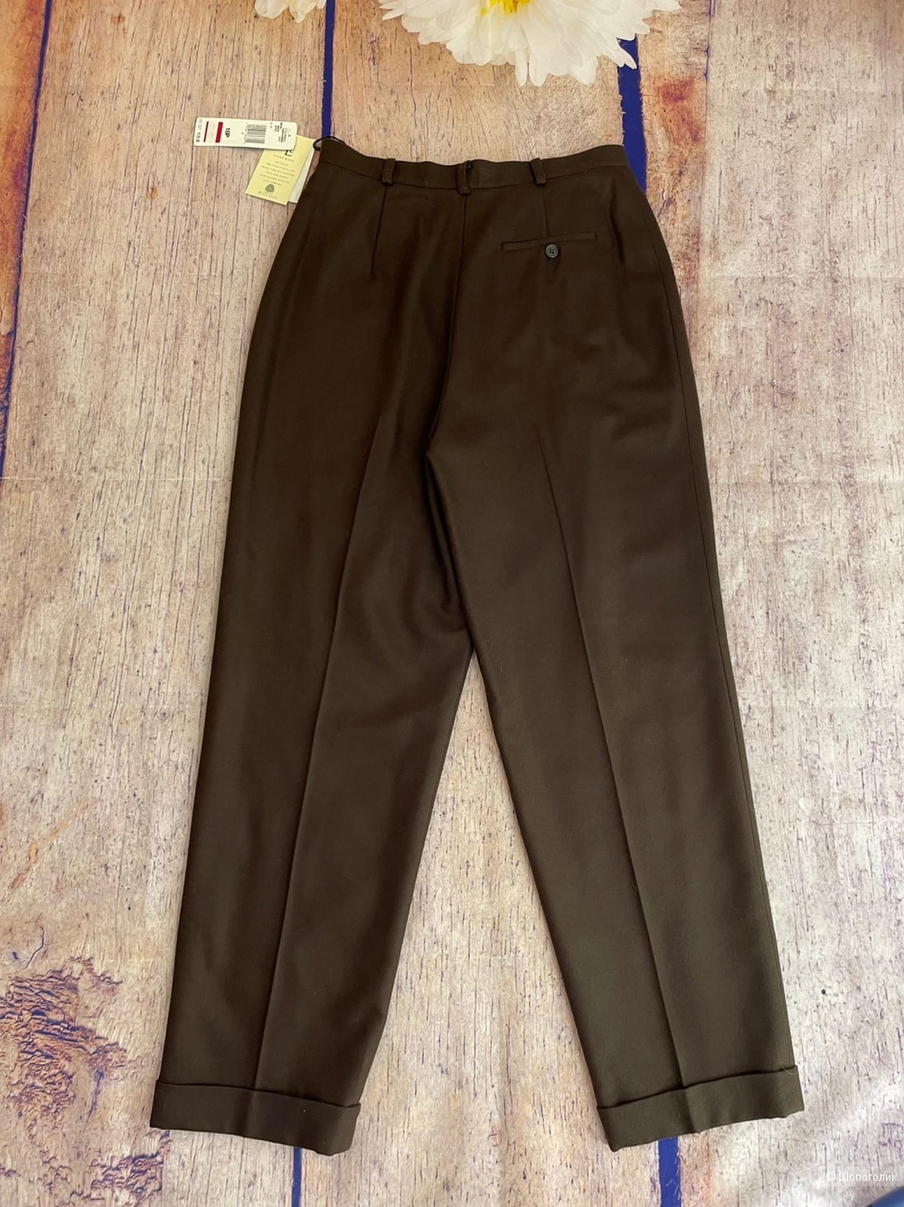 Брюки из шерсти от Ralph Lauren S/M
