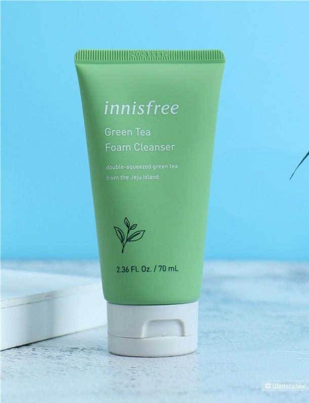 Innisfree Пена для умывания успокаивающая с экстрактом зеленого чая ,70 мл