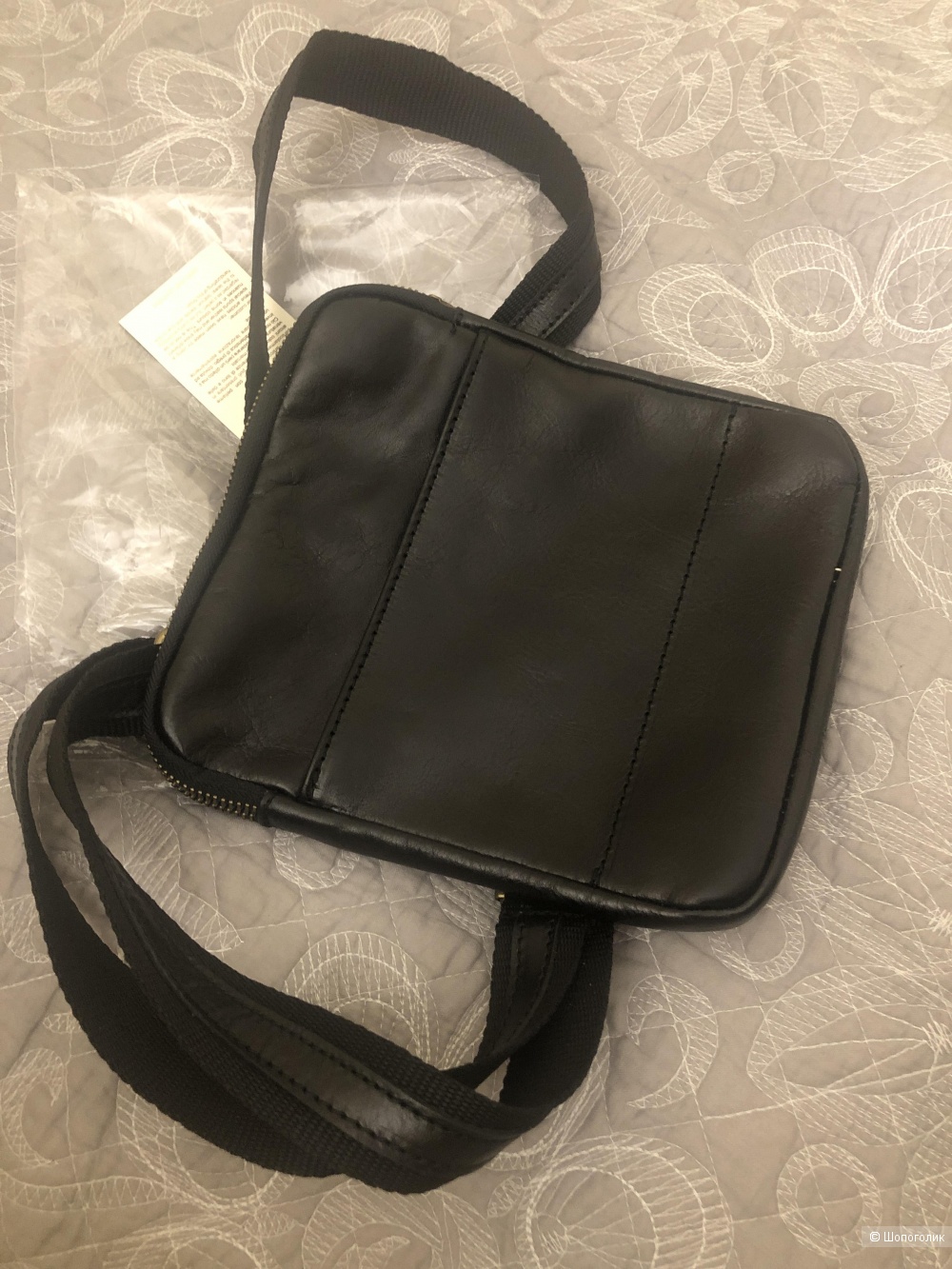 Мужская  сумочка Diva’s bag, натуральная кожа