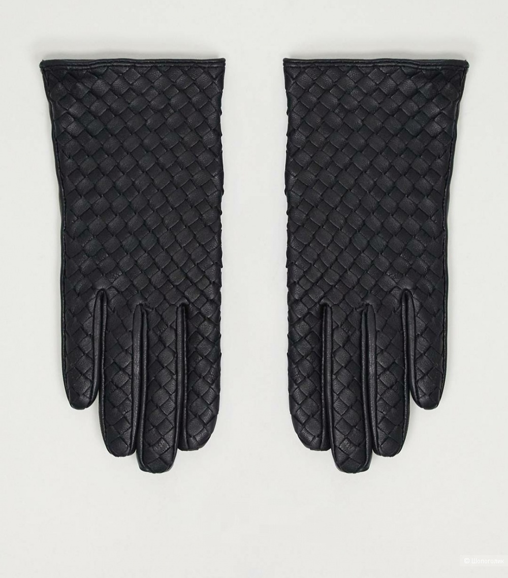 Перчатки кожаные, Asos, р.М