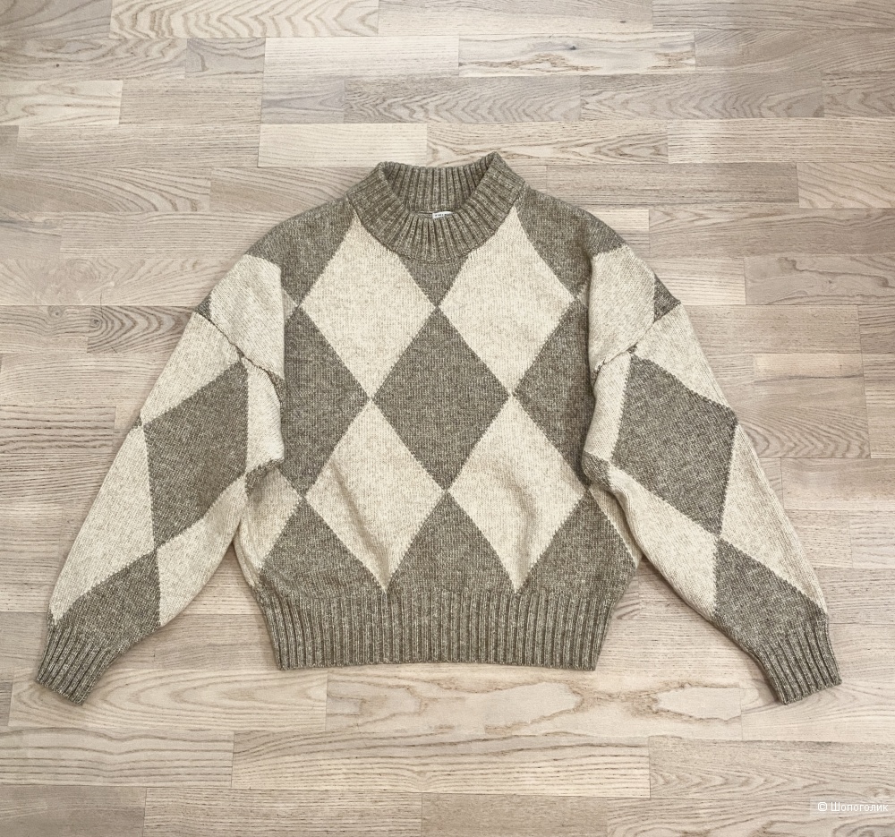 Свитер H&M x PRINGLE OF SCOTLAND, размер s-m.
