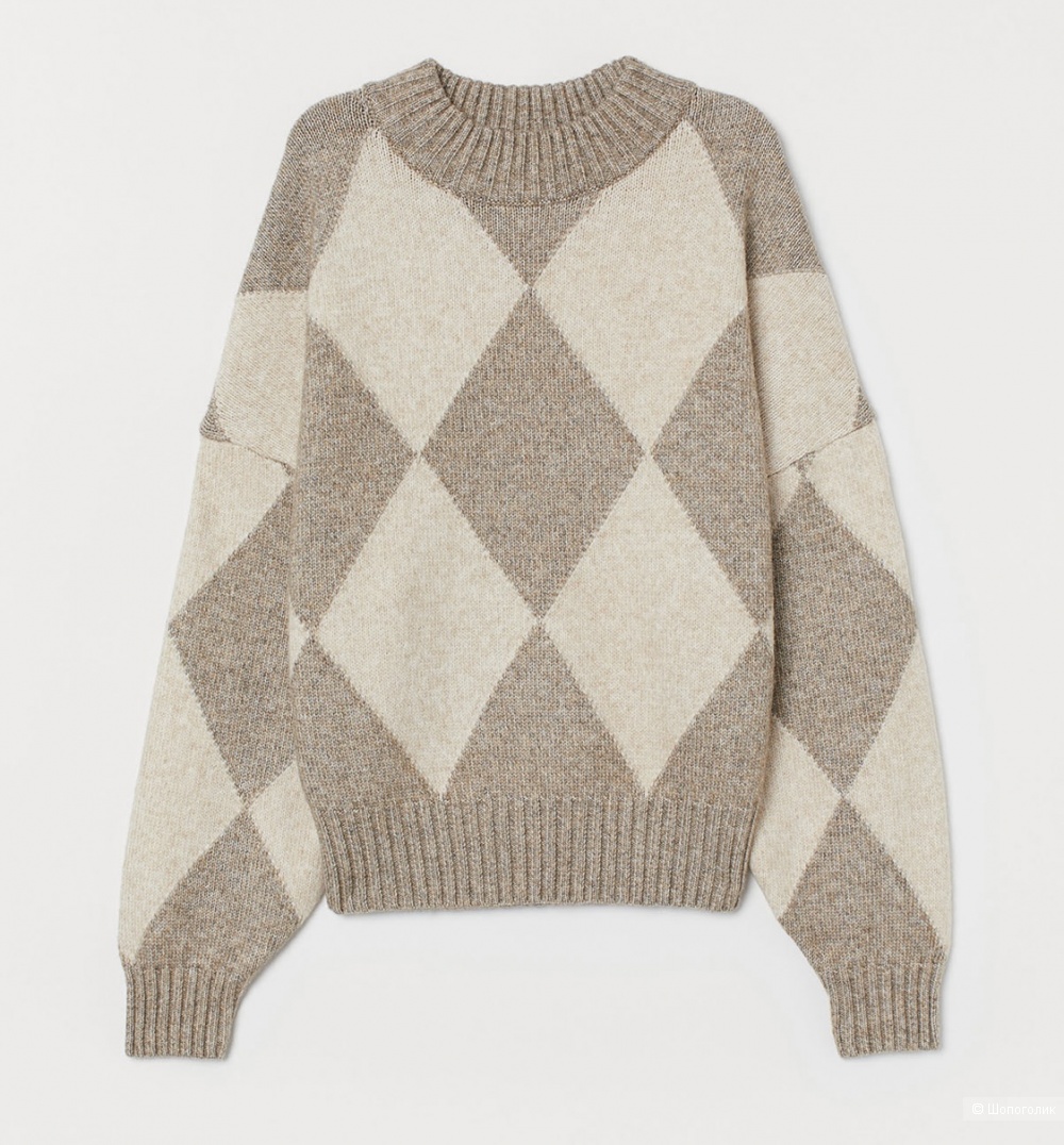 Свитер H&M x PRINGLE OF SCOTLAND, размер s-m.