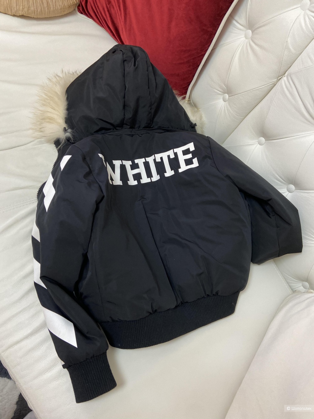 Куртка off white s-m