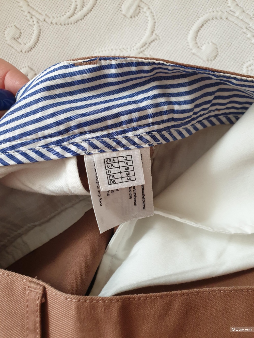 Чиносы BrooksBrothers р. 12 us (48-50 рос.)