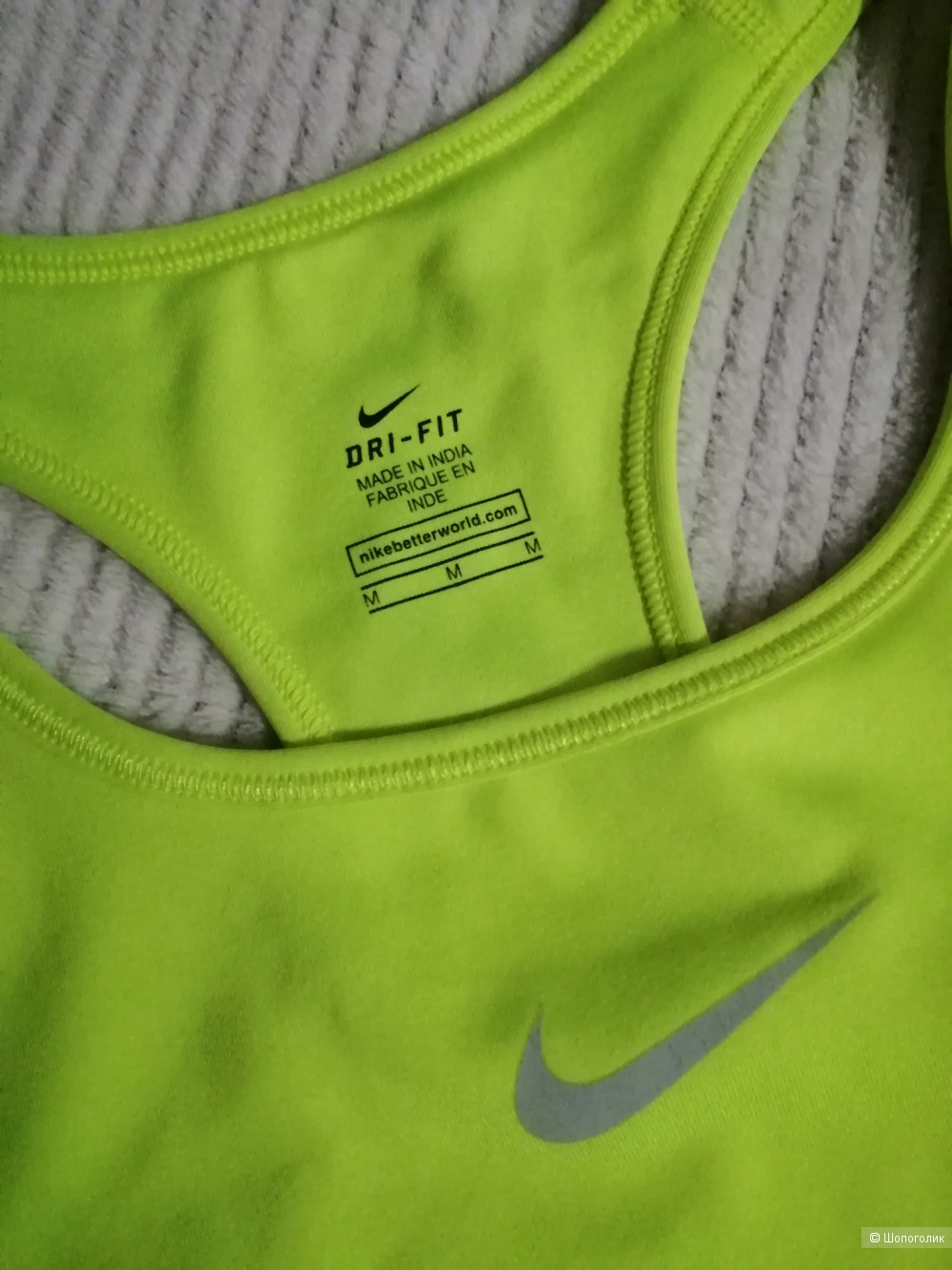 Комплект для спорта легги  пуш ап no name, топ  Nike, +подарок, размер S, M