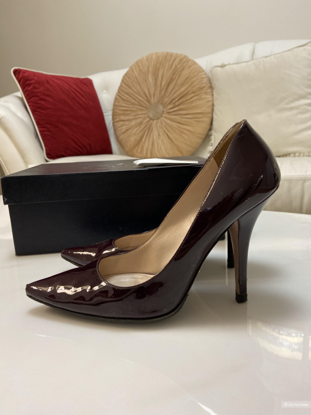 Лодочки prada 38,5