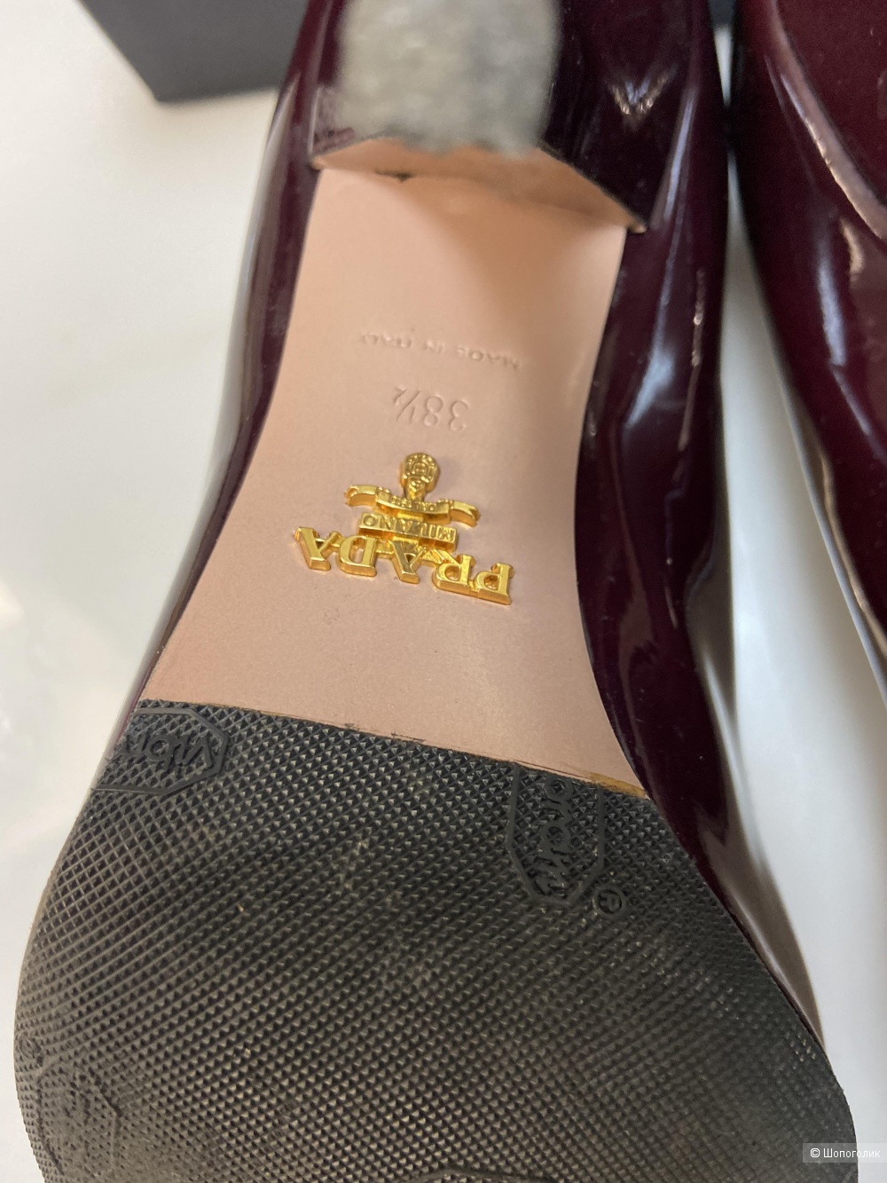 Лодочки prada 38,5