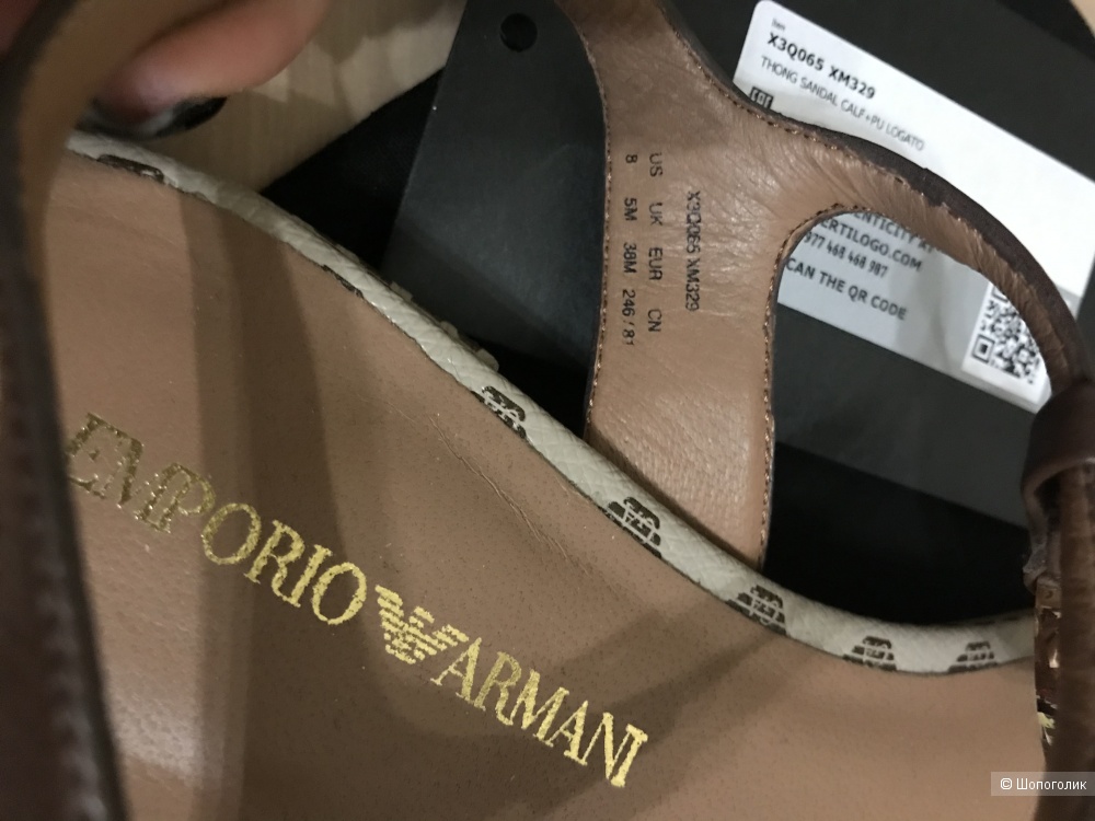 Босоножк от Emporio Armani 38 размер