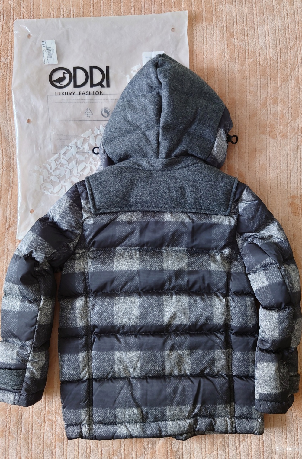 Пуховик-пальто Odri, 122 размер
