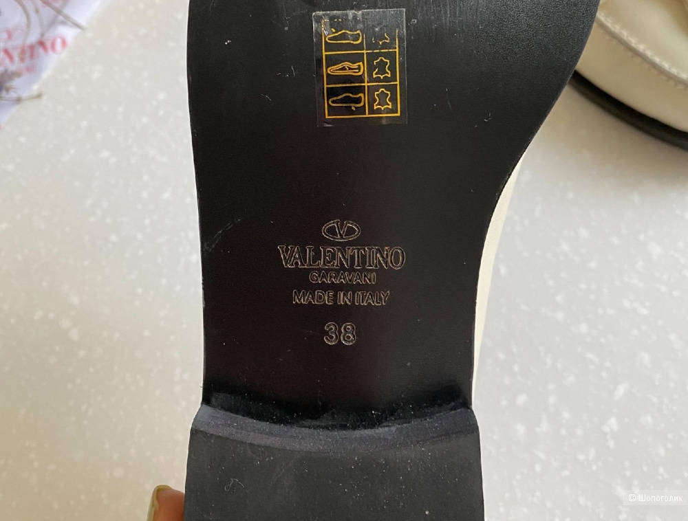 Лоферы Valentino 39 размер (25,5 см)