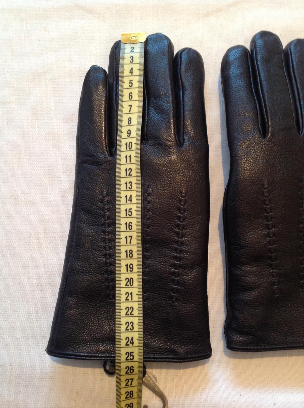 Кожаные перчатки  no name, размер M/L